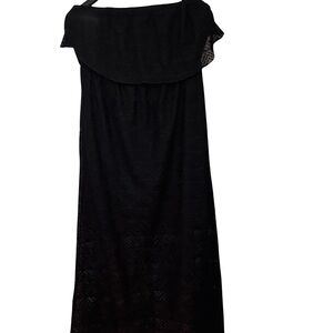 Elegant Black Off-Shoulder Dress